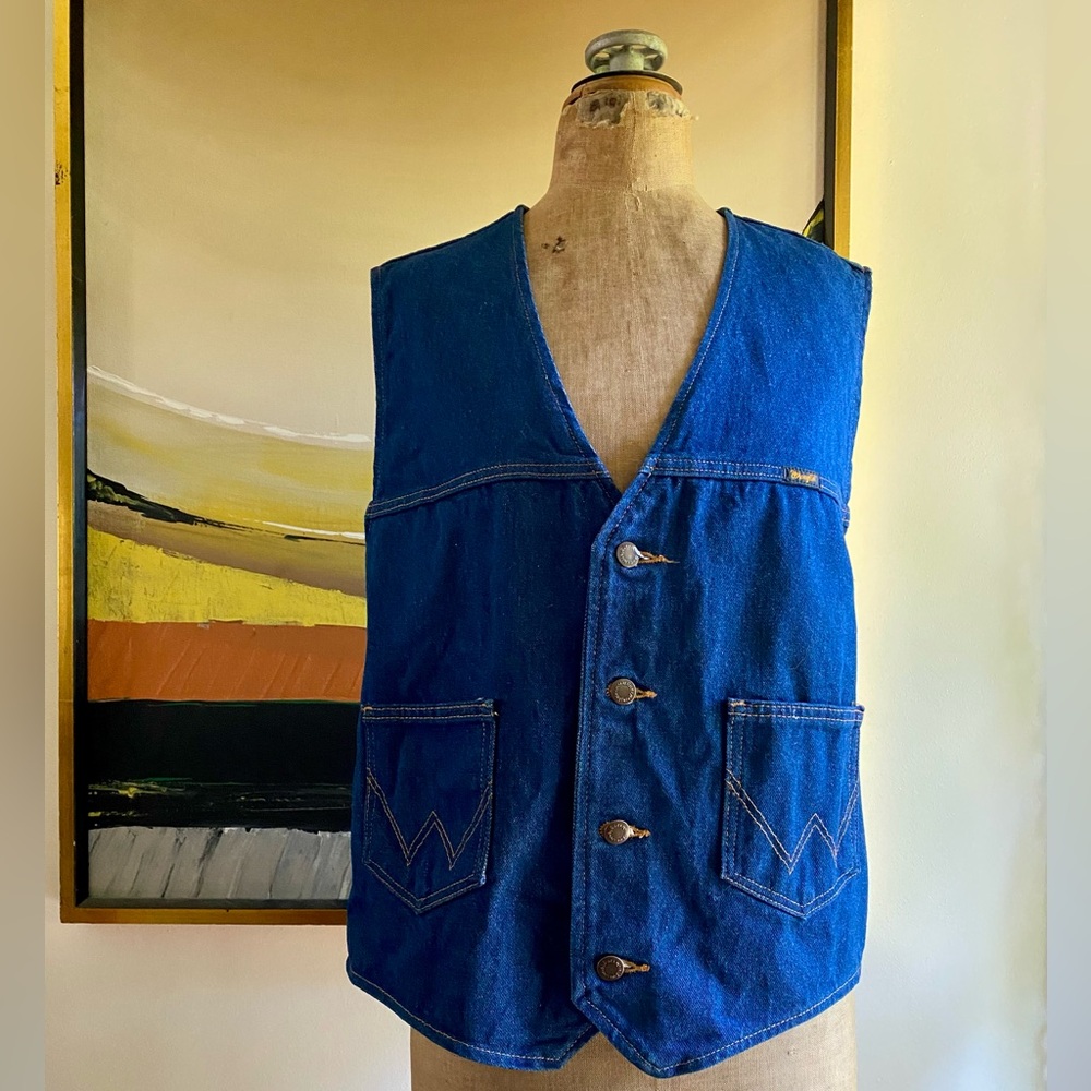 Wrangler Western Denim Vest